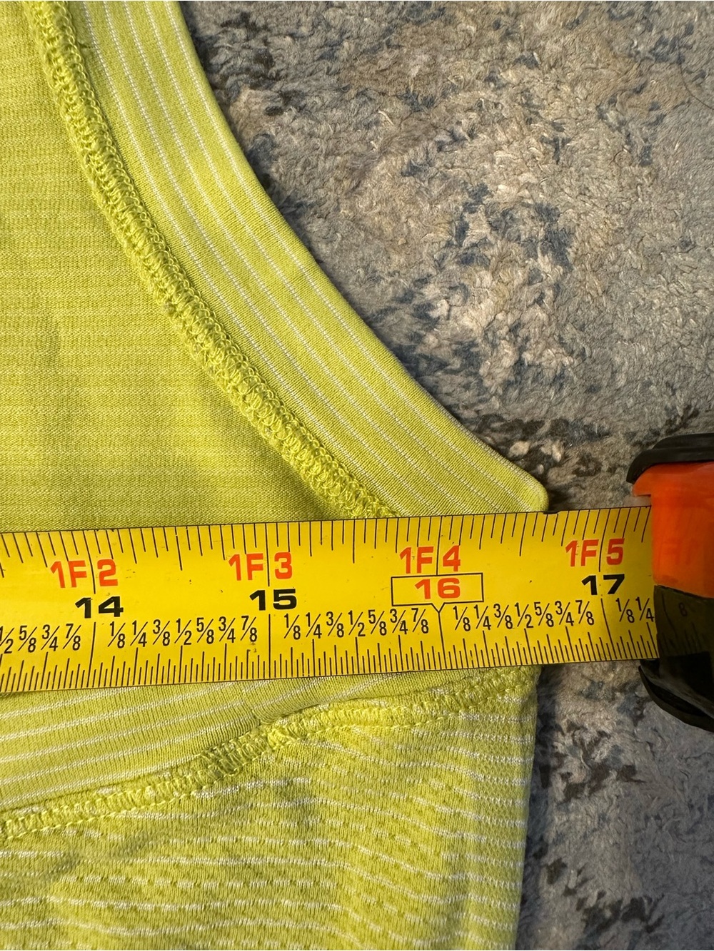 Athleta Neon Yellow Racerback Performance Tank - Picture 4 of 4